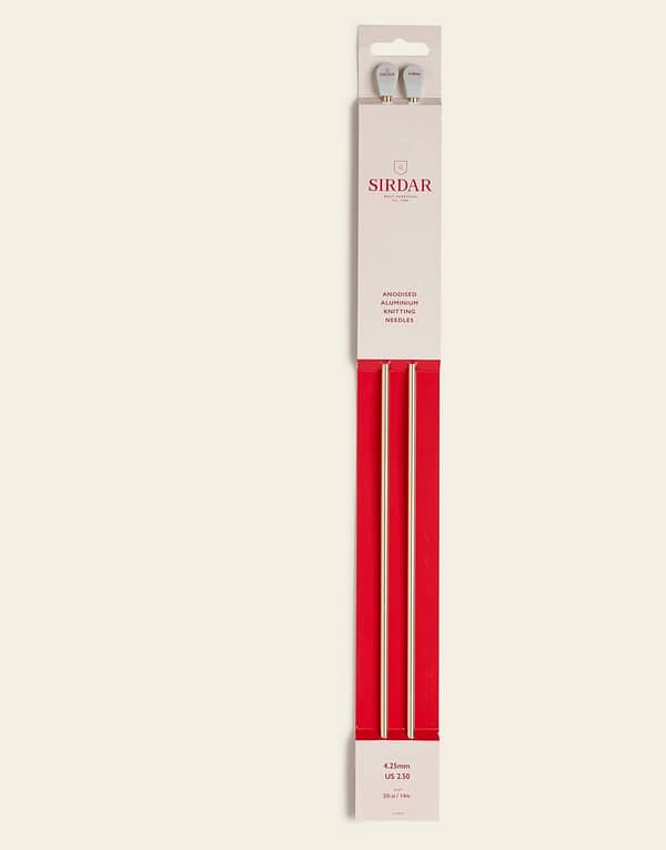 Sirdar Aluminium Knitting Needles 4.25mm/35cm