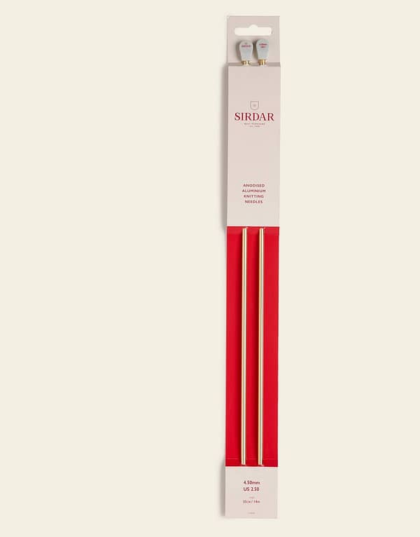 Sirdar Aluminium Knitting Needles 4.25mm/35cm