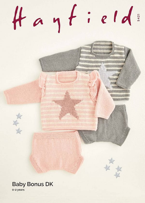 Hayfield Baby Bonus DK Pattern (5421)
